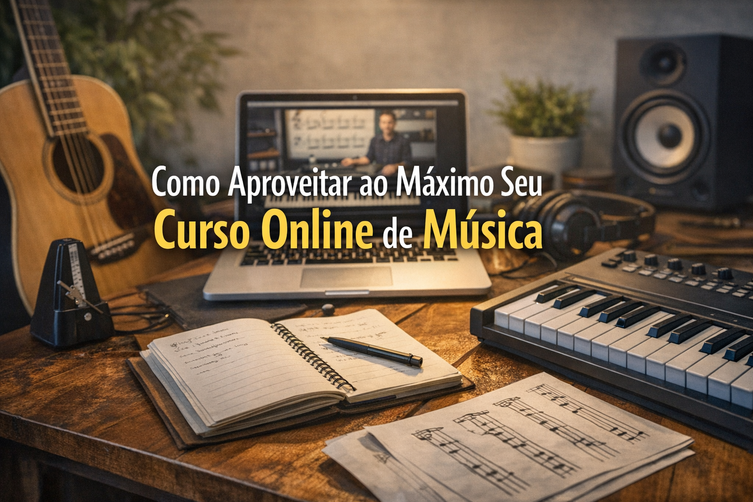 Curso online de música