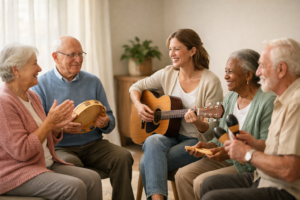 Benefícios da Musicoterapia para idosos: saúde, autonomia e sentido de vida